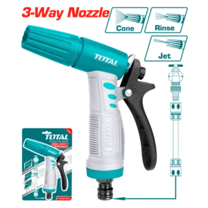مسدس رش مياه بلاستيك 3 اشكال - موديل THWS010301 توتال تولز